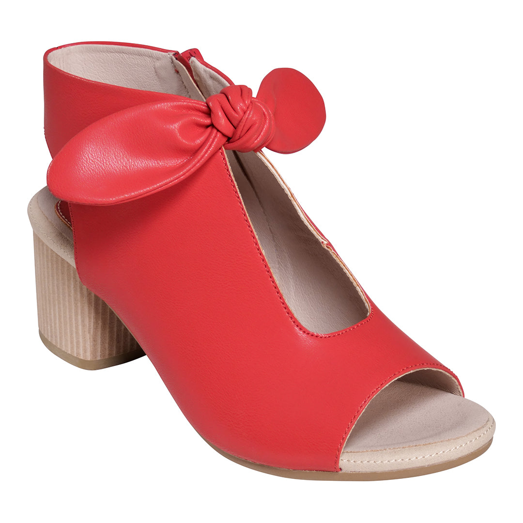 Women's Kimora Burgundy Heeled Sandals main image 0