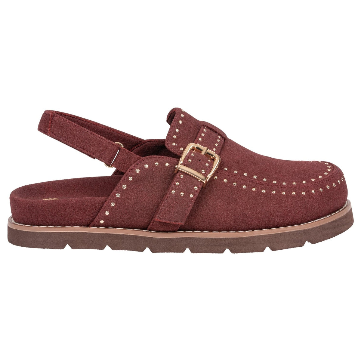 Corell Burgundy Slingback Mule by GC Shoes – view 4