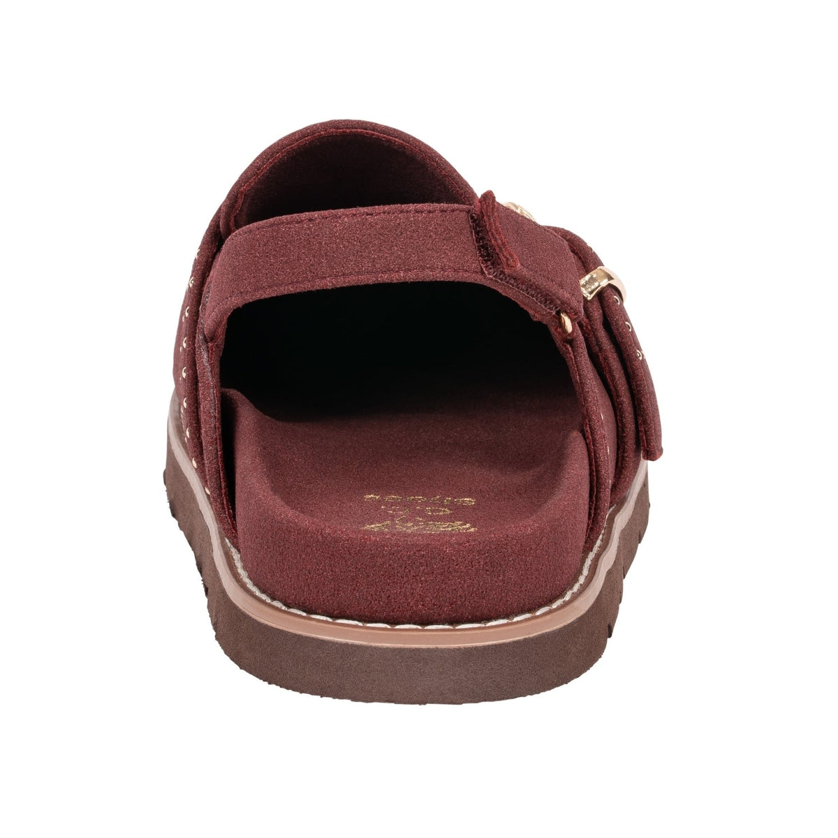 Corell Burgundy Slingback Mule by GC Shoes – view 3