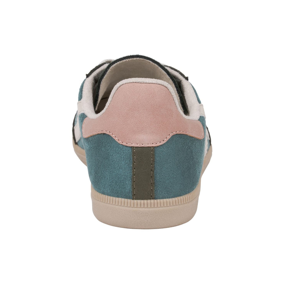 Fowler Olive Retro Stripe Sneaker by GC Shoes – view 4