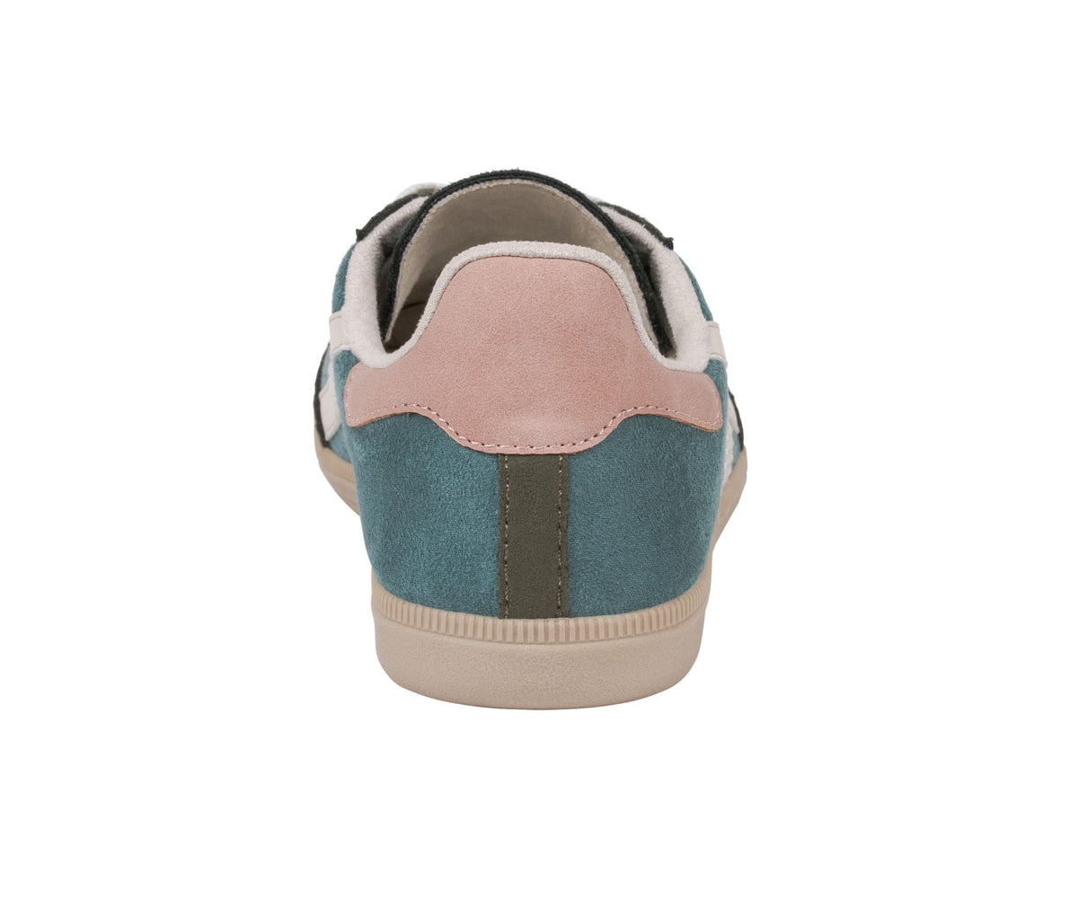 Fowler Olive Retro Stripe Sneaker by GC Shoes – view 4