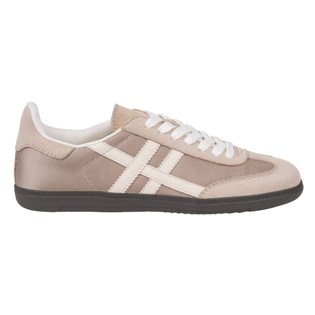Fowler Sand Retro Stripe Sneaker by GC Shoes – view 2