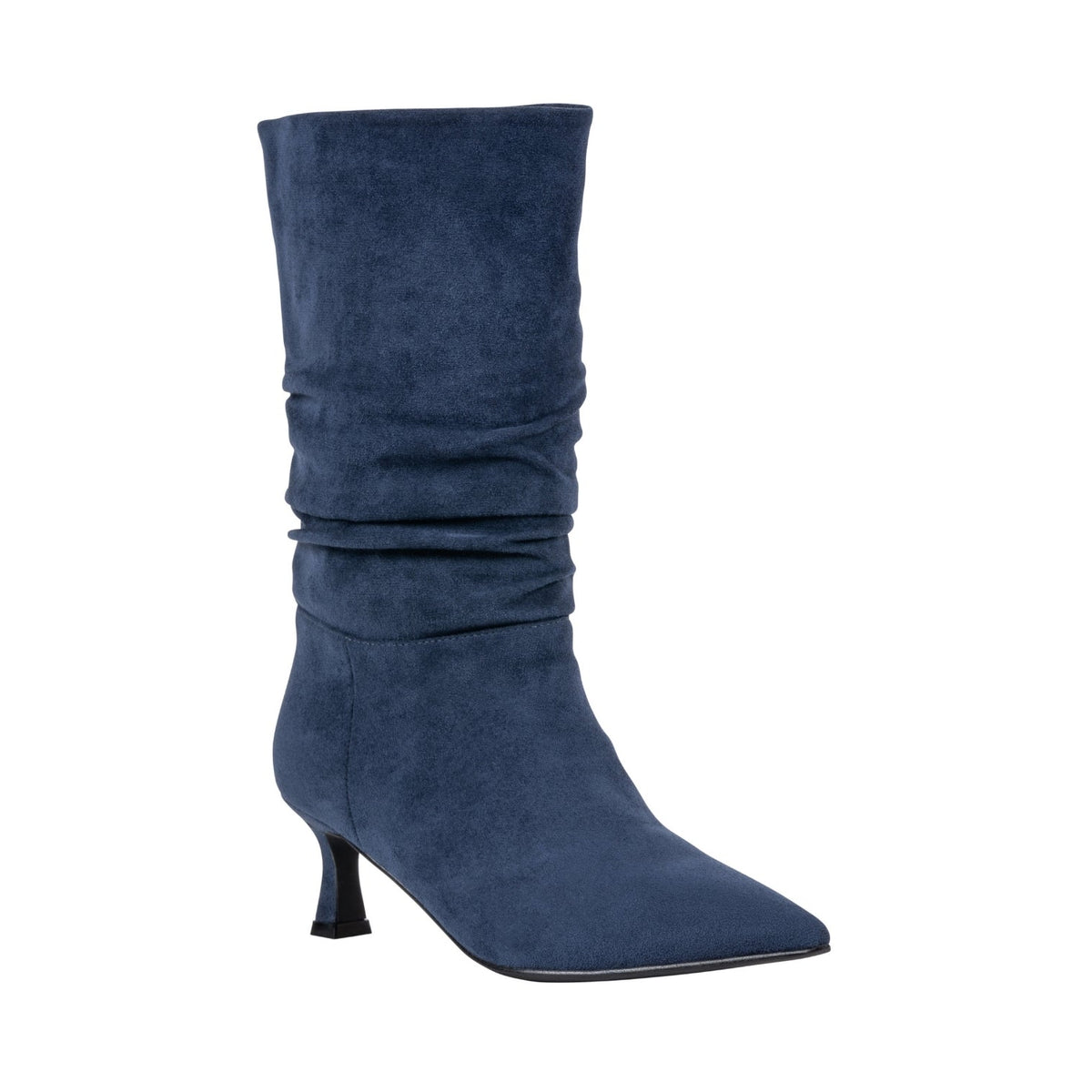 Gina Navy Mid-Calf Boot by GC Shoes