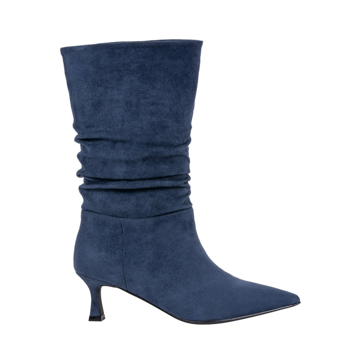 Gina Navy Mid-Calf Boot by GC Shoes – view 2