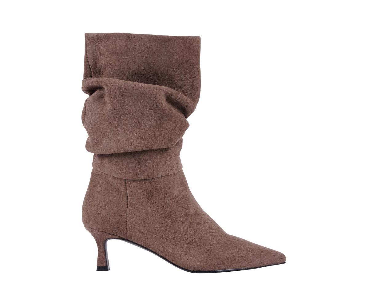 Gina Taupe Mid-Calf Boot by GC Shoes – view 2