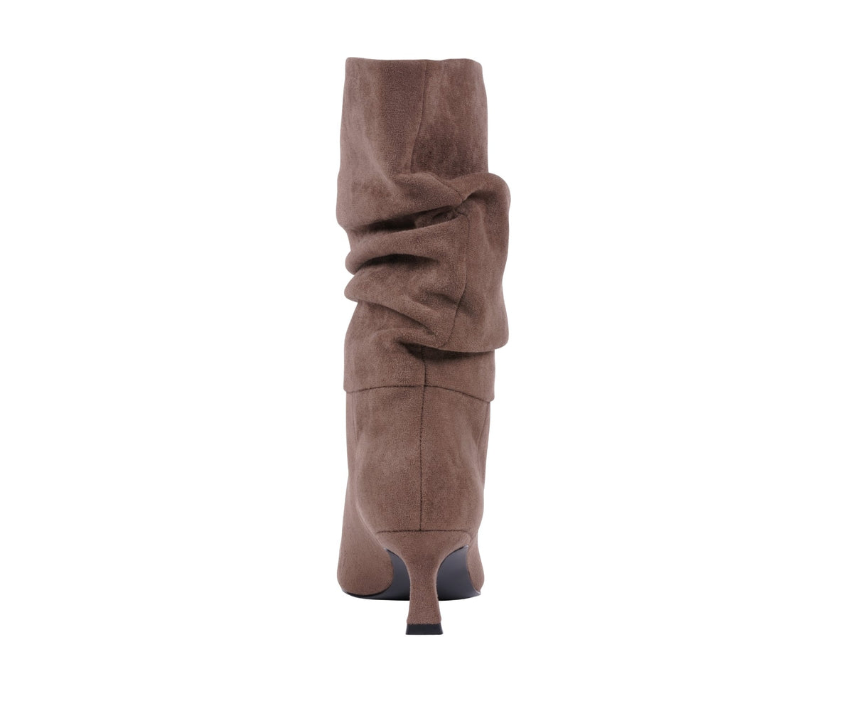 Gina Taupe Mid-Calf Boot by GC Shoes – view 5