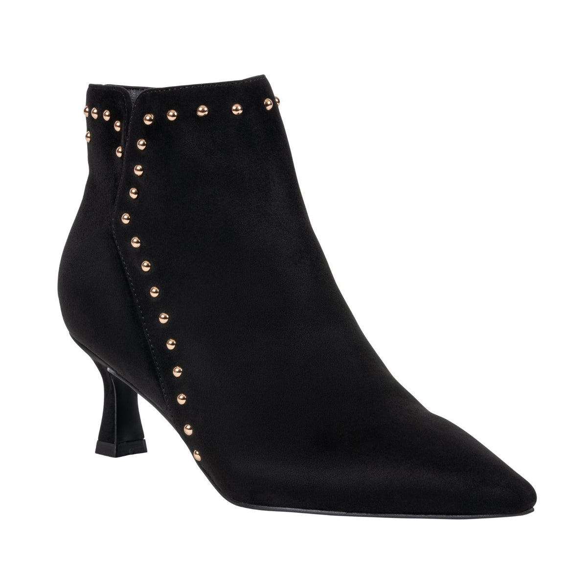 Ivette Black Ankle Bootie by GC Shoes