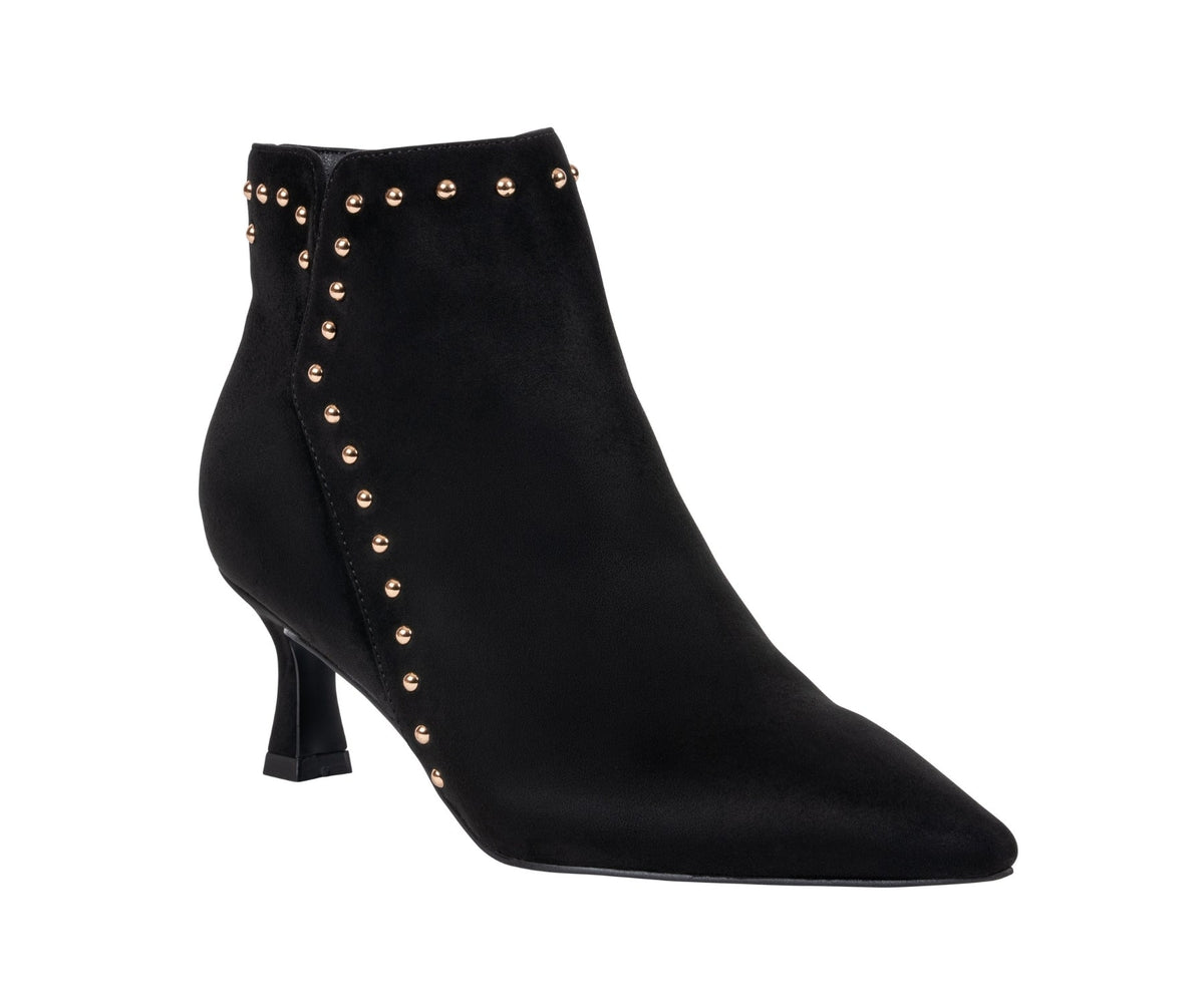 Ivette Black Ankle Bootie by GC Shoes