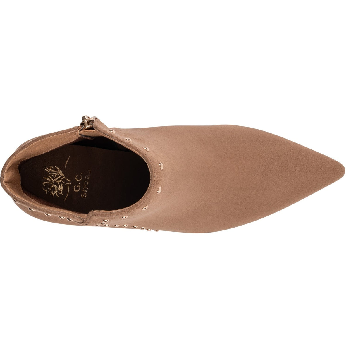 Ivette Tan Ankle Bootie by GC Shoes – view 4