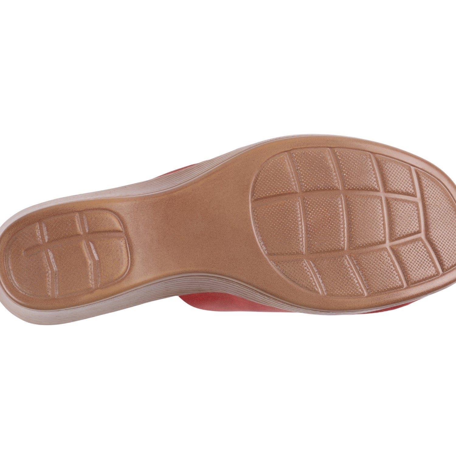 Women's Coral Floral Wedge Slide Sandals – Jenna by GC Shoes, view 5