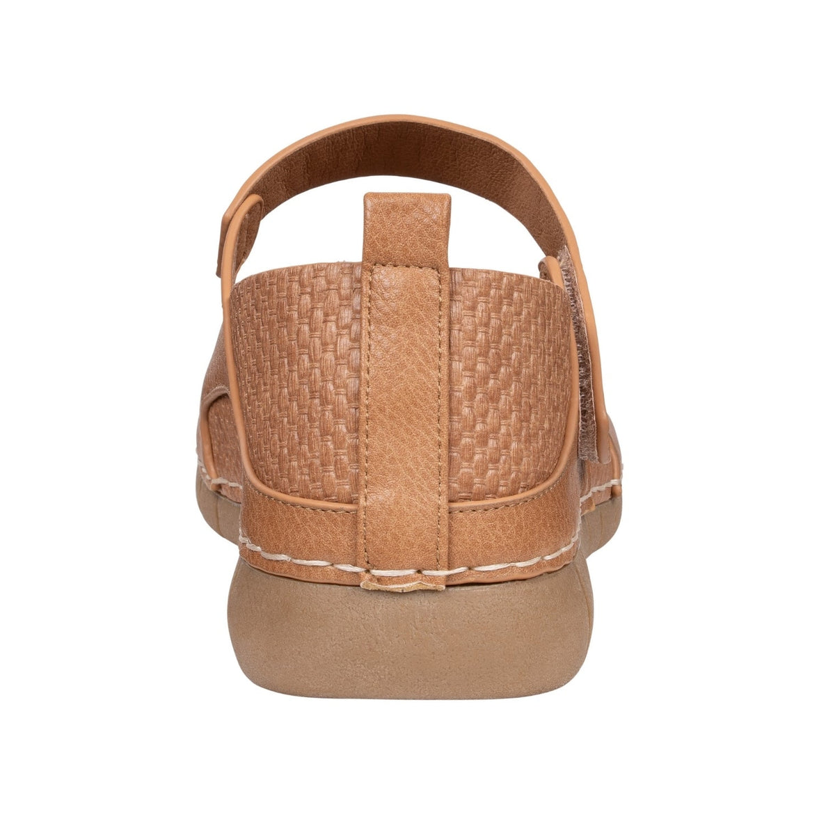 Kace Tan Mary Jane Ballet Flat by GC Shoes – view 3