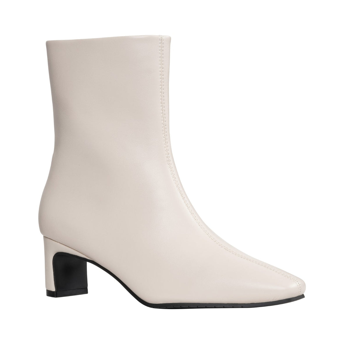 Larsa Beige Ankle Bootie by GC Shoes