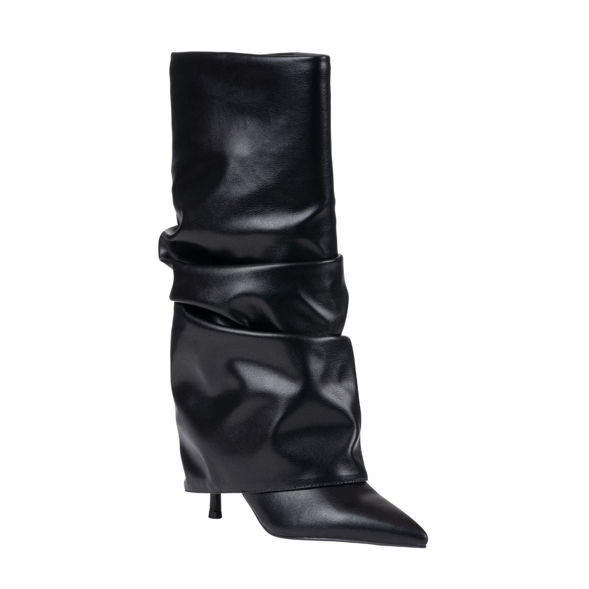 Axel Black Knee-High Boot by GC Shoes