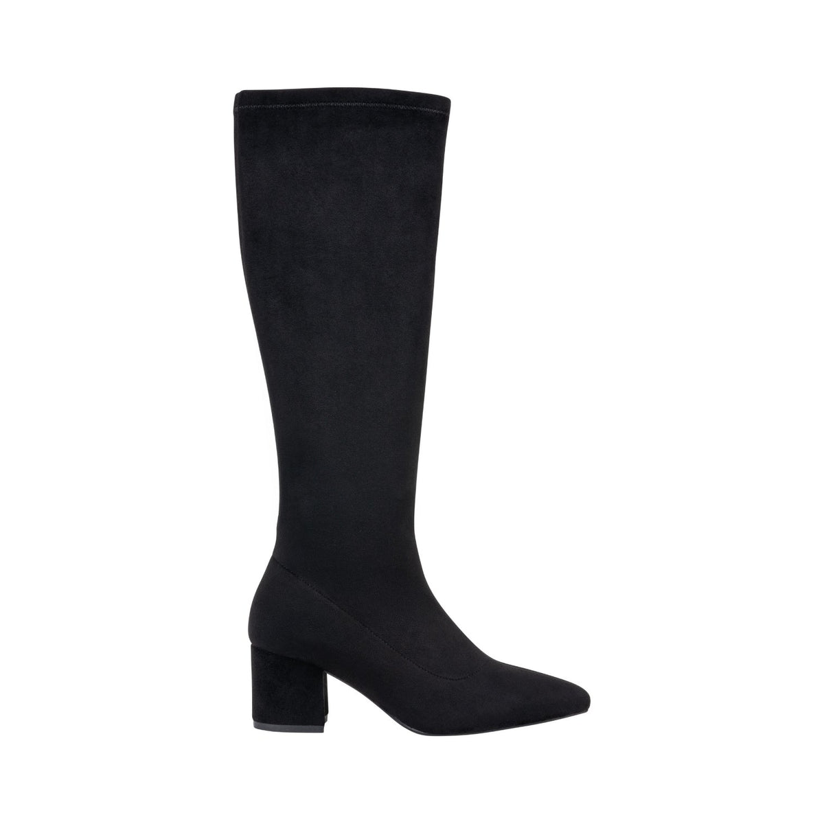 Riggs Black Knee-High Boot by GC Shoes – view 2