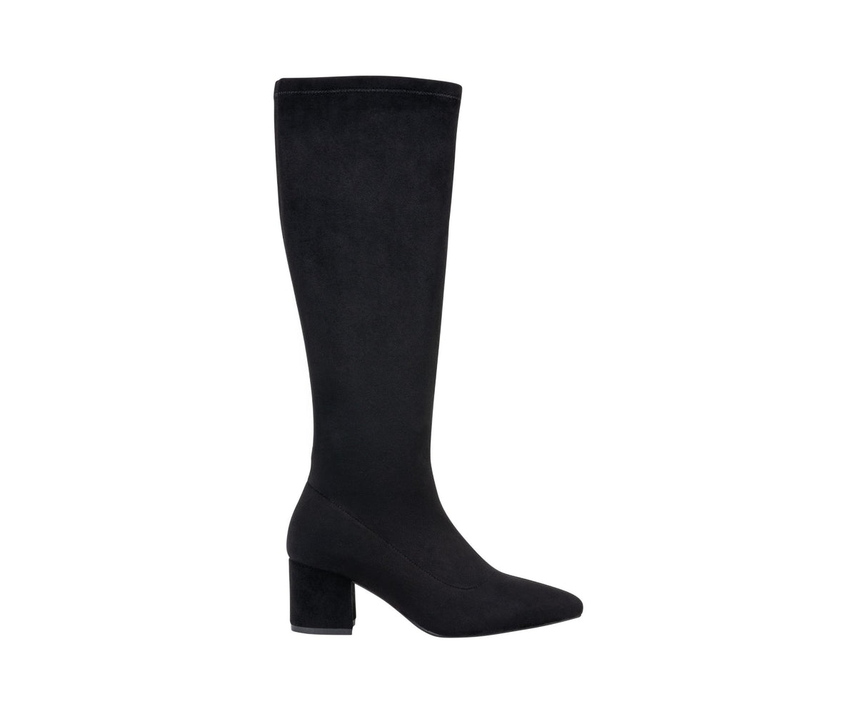 Riggs Black Knee-High Boot by GC Shoes – view 2