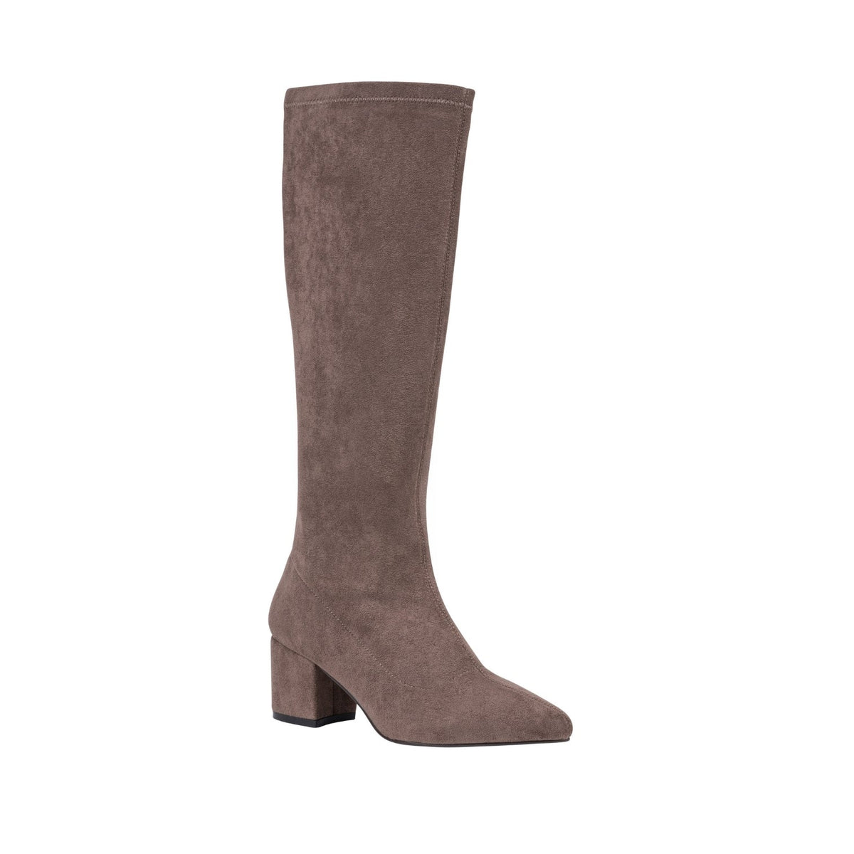 Riggs Taupe Knee-High Boot by GC Shoes