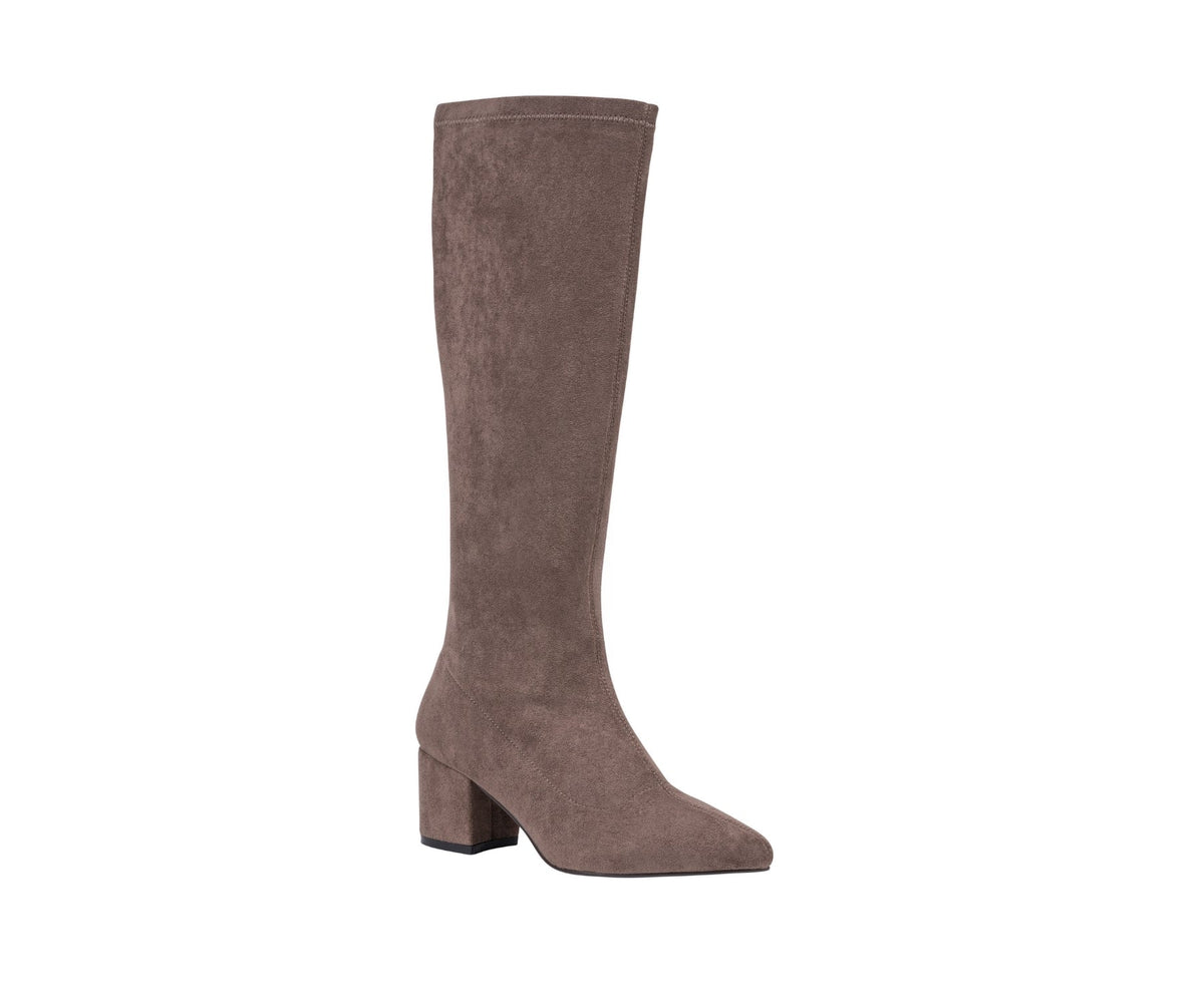 Riggs Taupe Knee-High Boot by GC Shoes