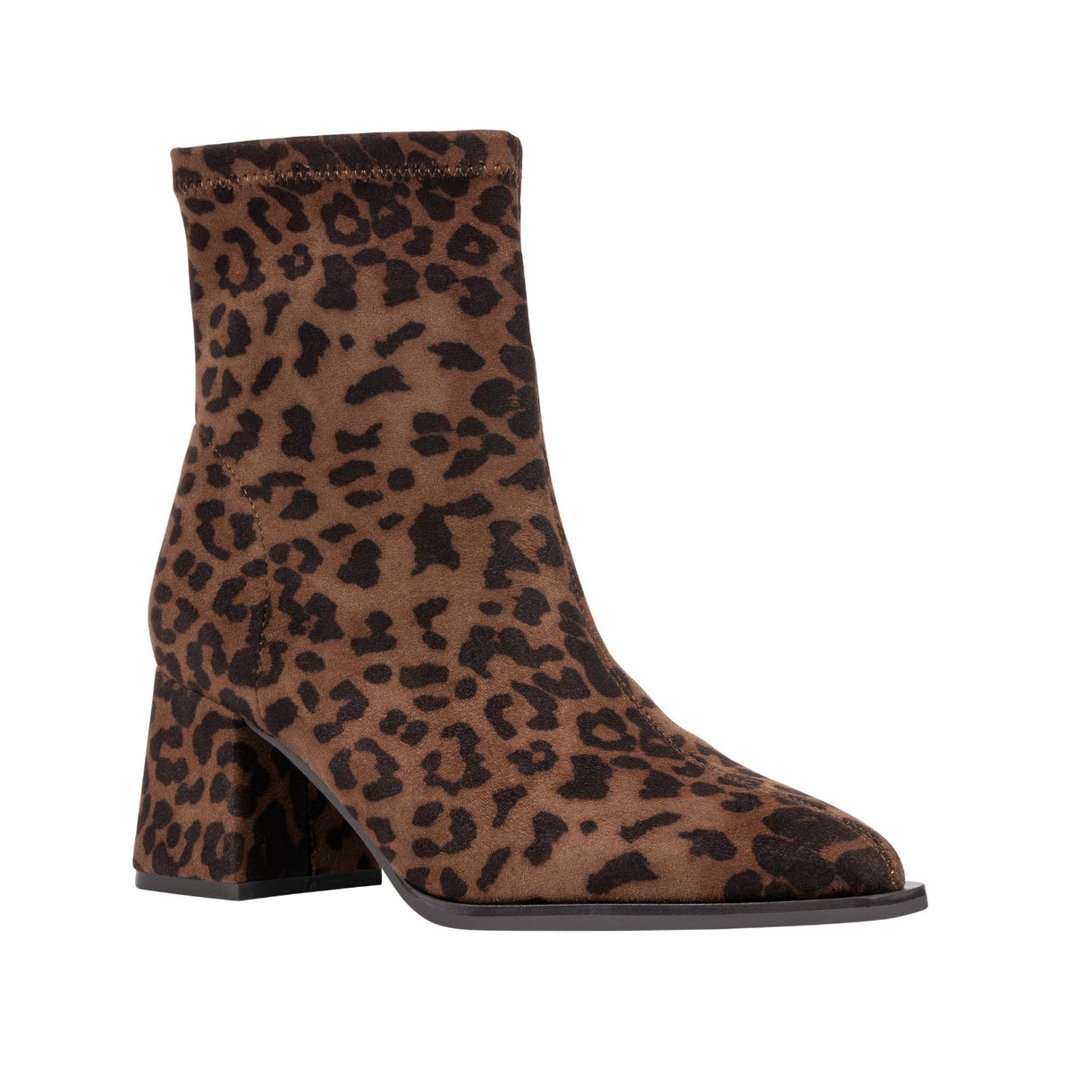 Rolette Brown Suede Bootie by GC Shoes