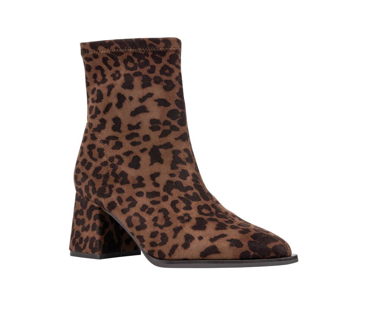 Rolette Brown Suede Bootie by GC Shoes