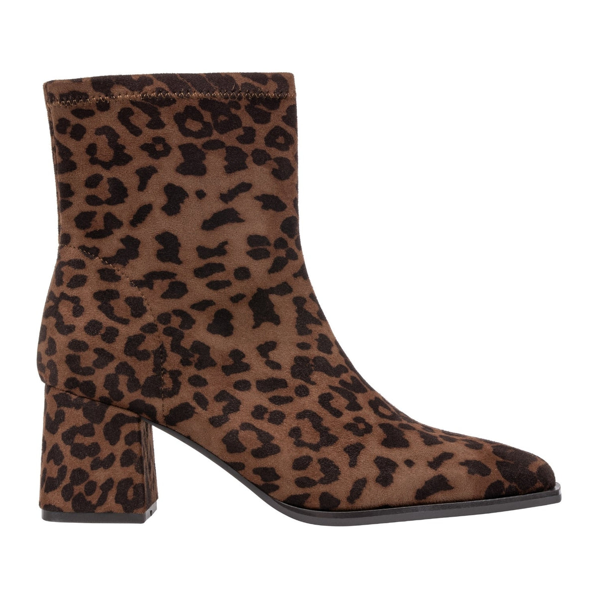 Rolette Brown Suede Bootie by GC Shoes – view 2
