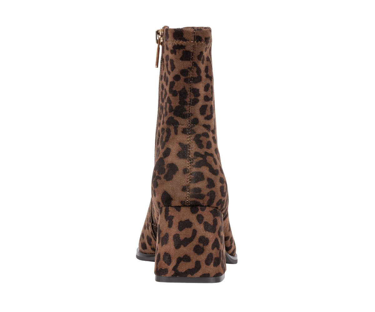 Rolette Brown Suede Bootie by GC Shoes – view 3