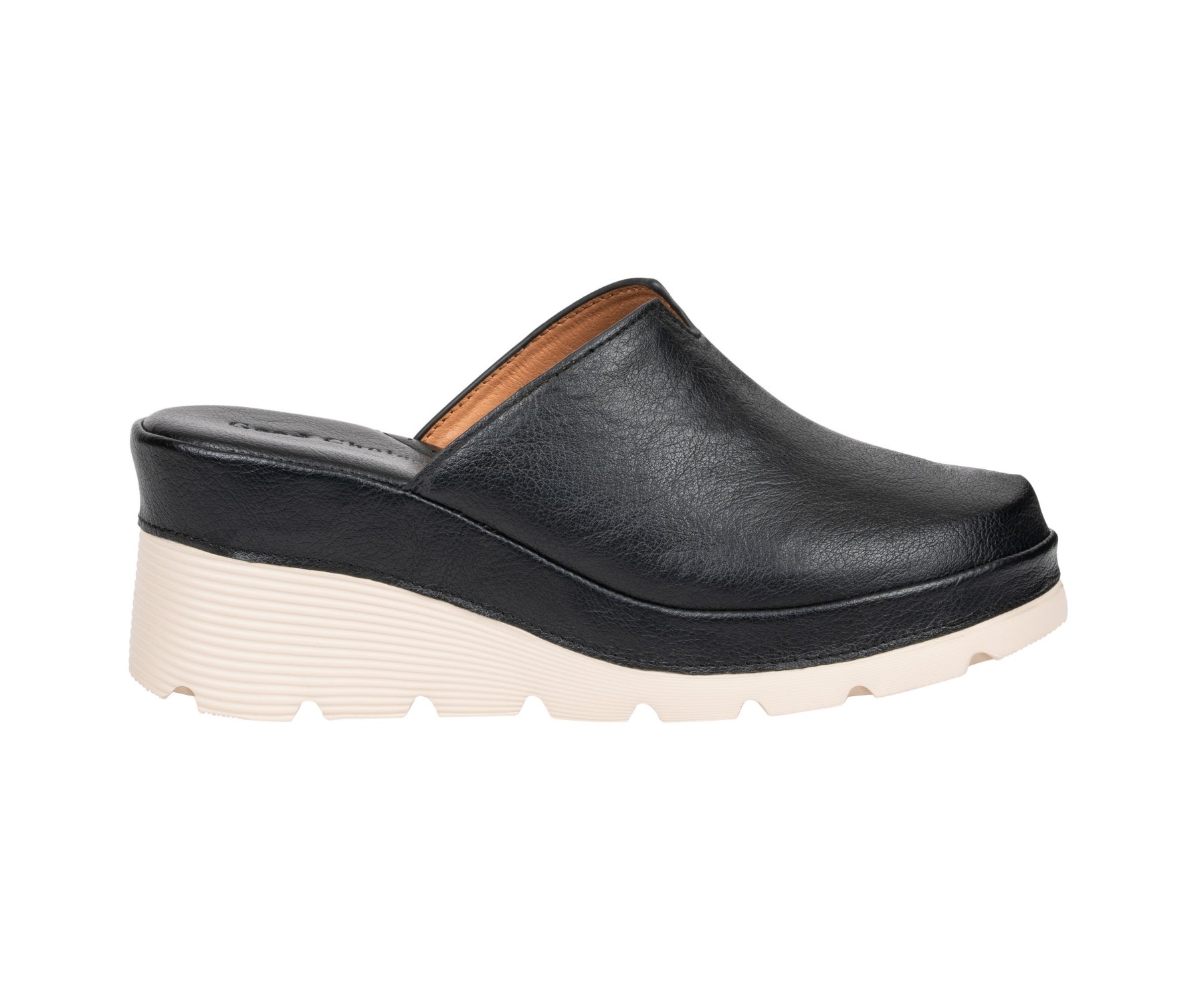 Alna Black Wedge Mule by GC Shoes – view 4