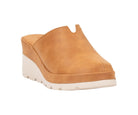 Alna Tan Wedge Mule by GC Shoes