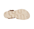 Carmel Tan Buckle Wedge Sandal by GC Shoes – view 5