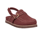 Corell Burgundy Slingback Mule by GC Shoes