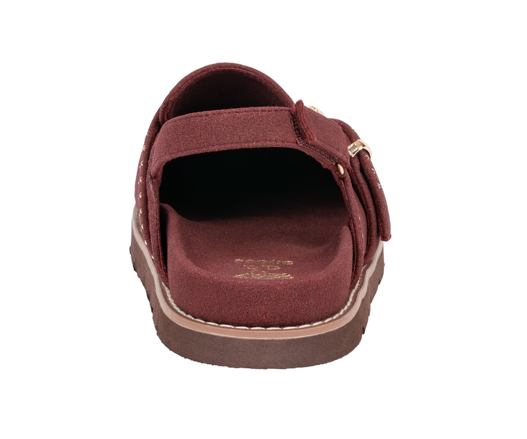 Corell Burgundy Slingback Mule by GC Shoes – view 3