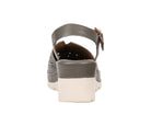 Carmel Olive Buckle Wedge Sandal by GC Shoes – view 4