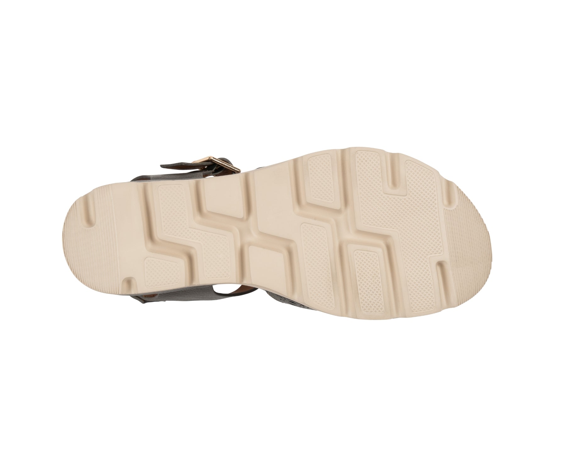 Carmel Olive Buckle Wedge Sandal by GC Shoes – view 5