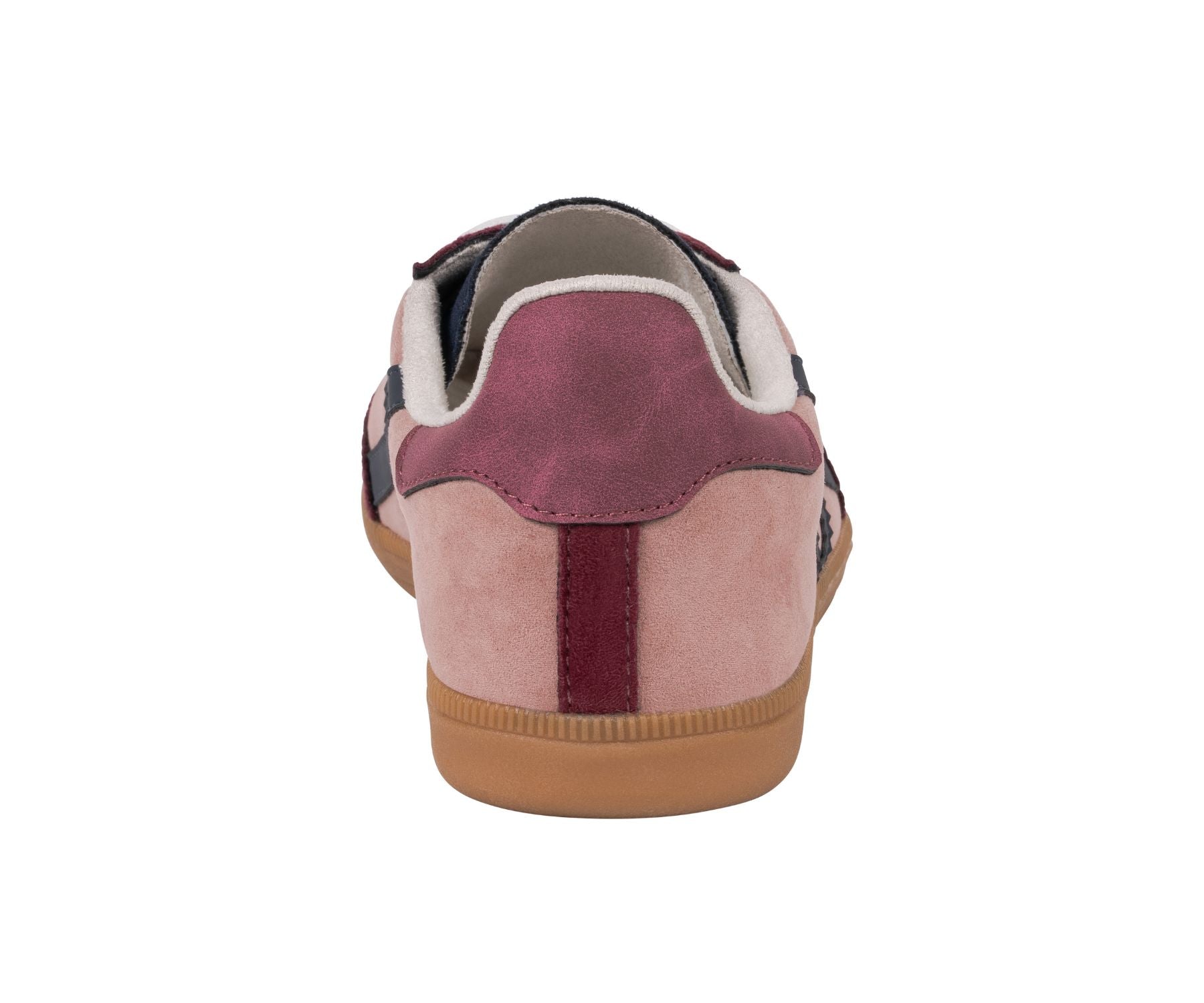 Fowler Burgundy Retro Stripe Sneaker by GC Shoes – view 4