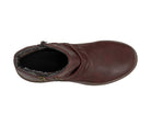 Fremont Burgundy Ankle Bootie by GC Shoes – view 3