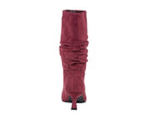 Gina Burgundy Mid-Calf Boot by GC Shoes – view 3