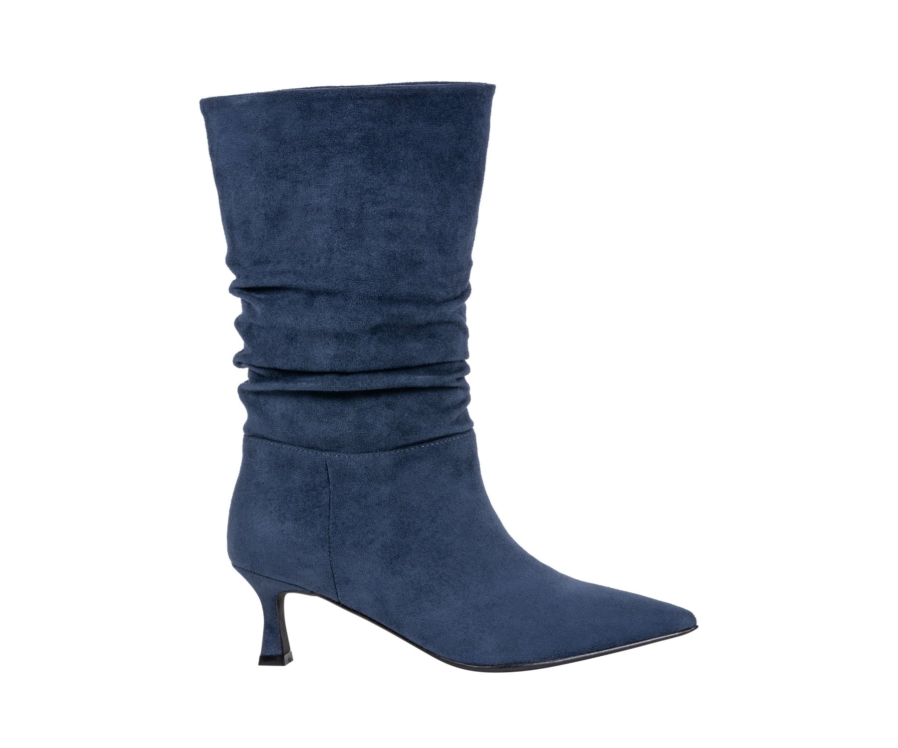 Gina Navy Mid-Calf Boot by GC Shoes – view 2