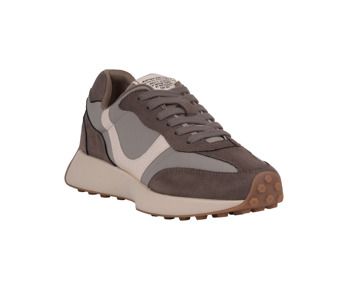 Howell Taupe Retro Jogger Sneaker by GC Shoes