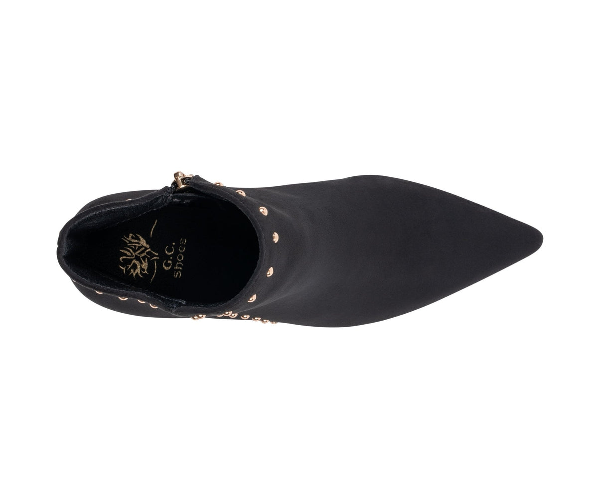 Ivette Black Ankle Bootie by GC Shoes – view 4
