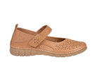 Kace Tan Mary Jane Ballet Flat by GC Shoes – view 2