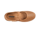 Kace Tan Mary Jane Ballet Flat by GC Shoes – view 4