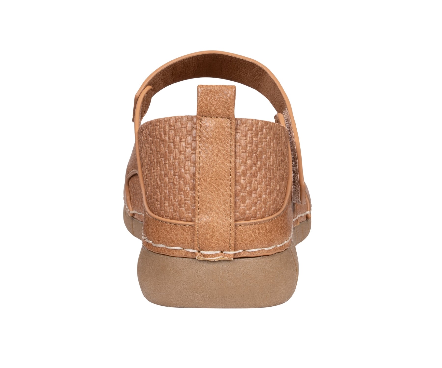 Kace Tan Mary Jane Ballet Flat by GC Shoes – view 3