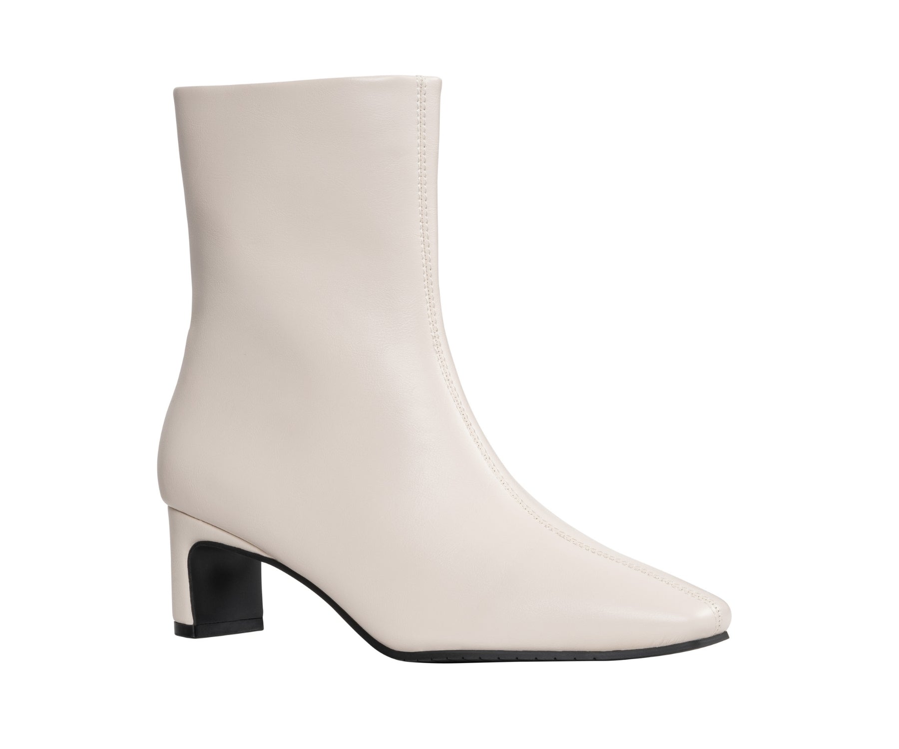 Larsa Beige Ankle Bootie by GC Shoes