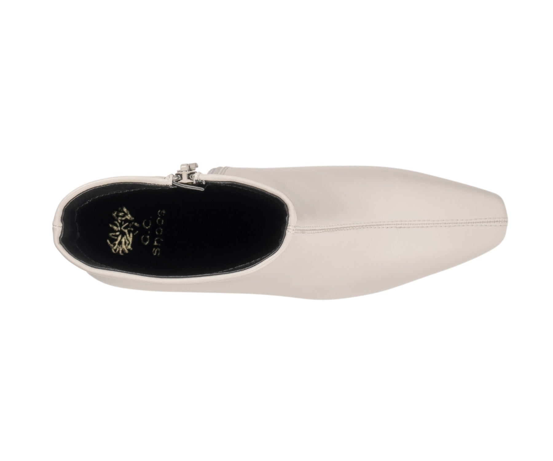 Larsa Beige Ankle Bootie by GC Shoes – view 4