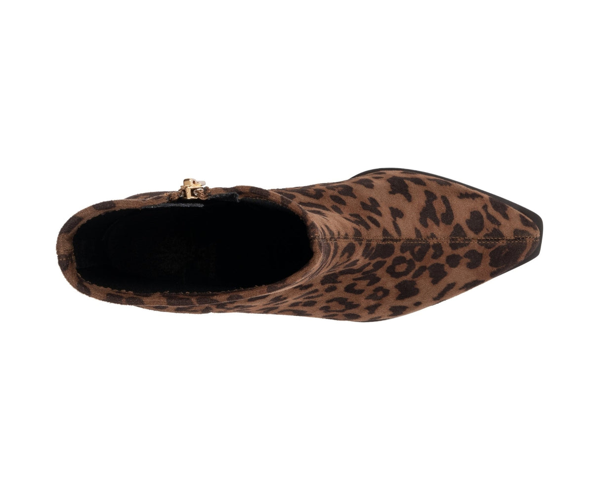 Rolette Brown Suede Bootie by GC Shoes – view 4